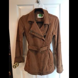 Anthropologie Jackets & Coats - Everyday Belted Moto Jacket in Cedar Anthropologie Jackets & Coats - Everyday Belted Moto Jacket in Cedar